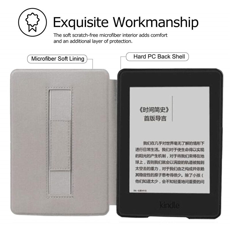 Bao Da Máy Tính Bảng Cứng Thông Minh Cho Kindle Paperwhite 10th Kindle Paperwhite 4/3/2