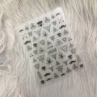 Sticker nail (mã DH) sticker dán móng tay, trang trí móng