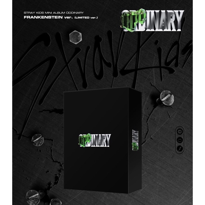 Bộ Ảnh ODDINARY - STRAYKIDS nguyên seal kèm pob Ktown