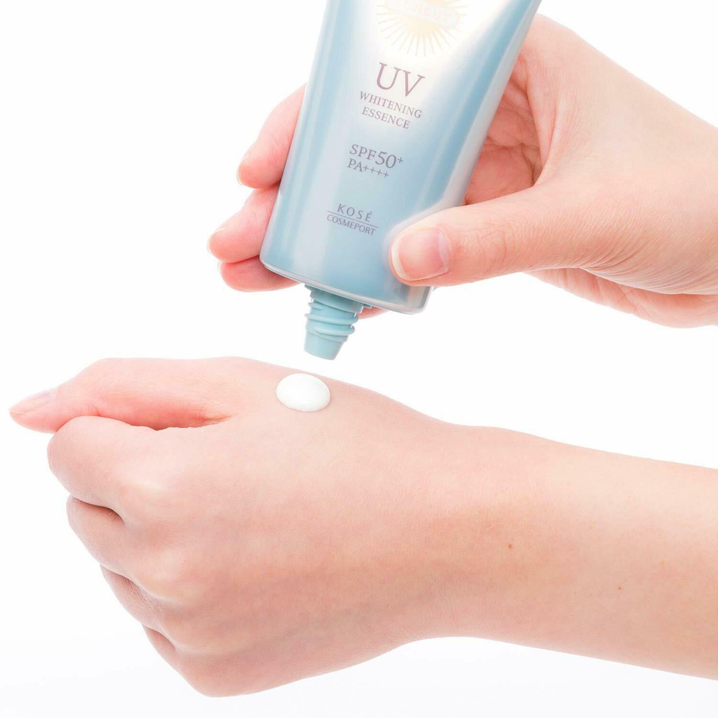 Kem chống nắng Kose Suncut UV Whitening Essence 80g | Shopee Việt Nam