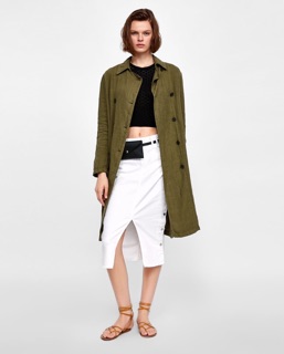 Áo khoác linen Zara