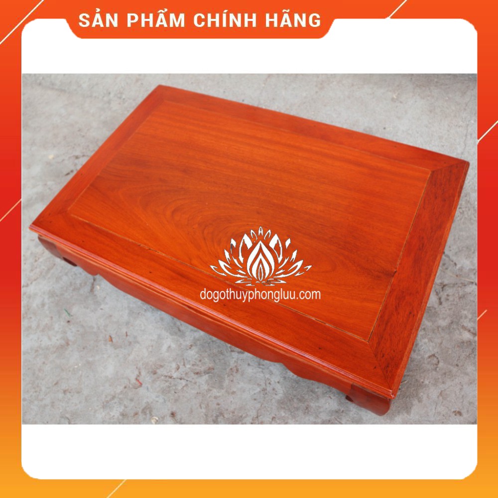 Bàn osin trơn gỗ hương- cao cấp