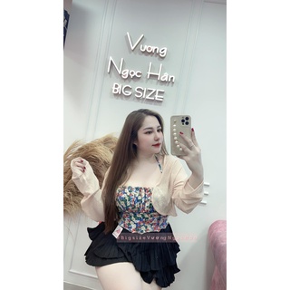 Khoác hờ mỏng điệu đà bigsize