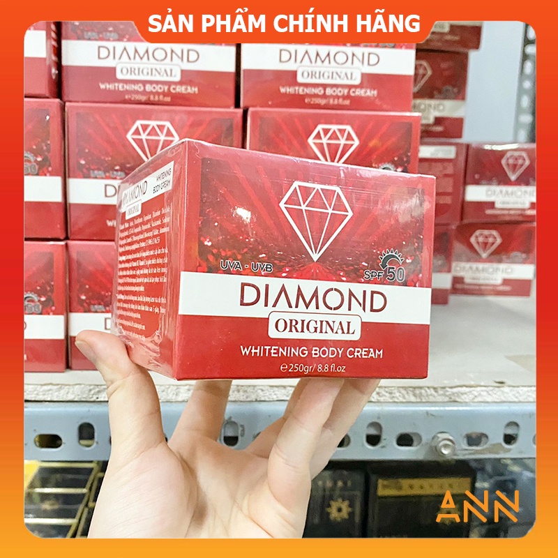 [Chính hãng] Kem body dưỡng trắng da Diamond Original - Doris Beauty Whiteng Body Cream