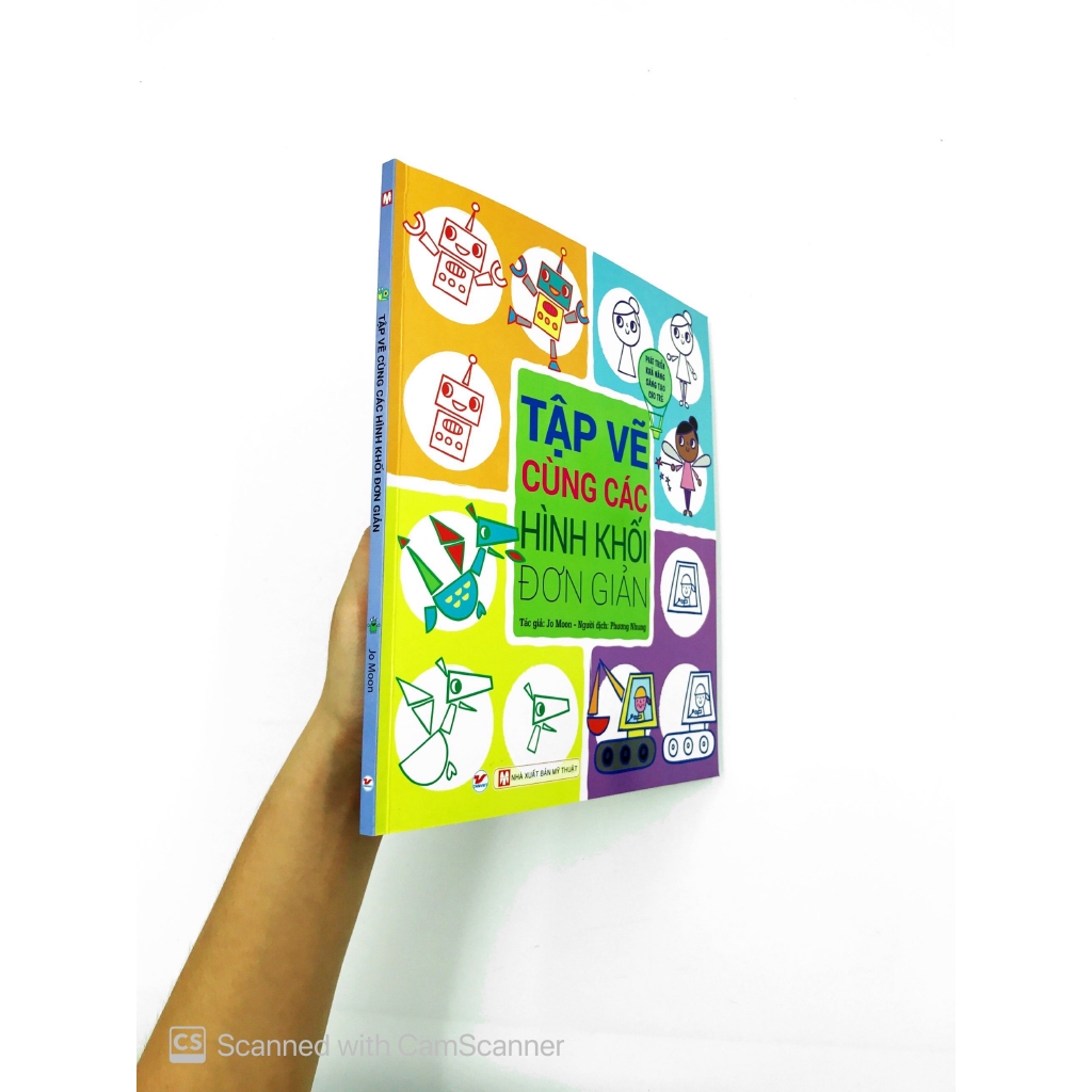 Sách - Tập Vẽ Cùng Các Hình Khối Đơn Giản - Phát Triển Khả Năng Sáng Tạo Cho Trẻ