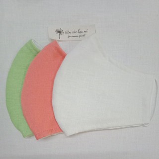 Khẩu trang vải linen