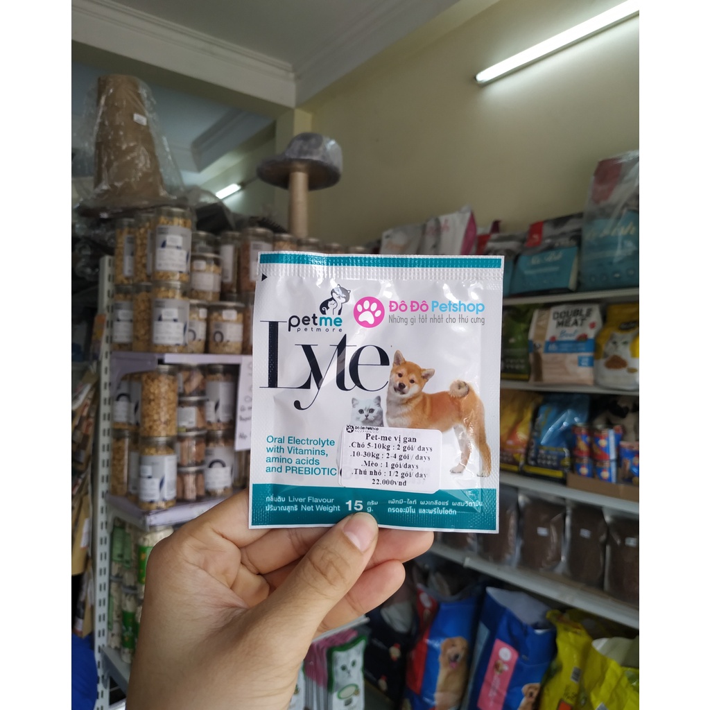Petme Lyte - Bộ pha bổ sung điện giải, vitamin và khoáng chất