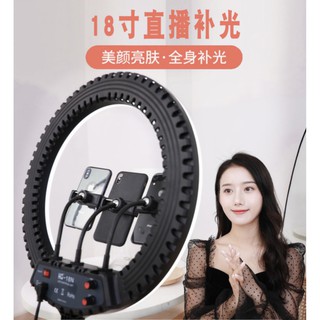 [BH 6 THÁNG] Đèn LiveStream 20cm .Hỗ trợ ánh sáng Chụp Ảnh, Make Up Trang Điểm. 3 Chế Độ Sáng