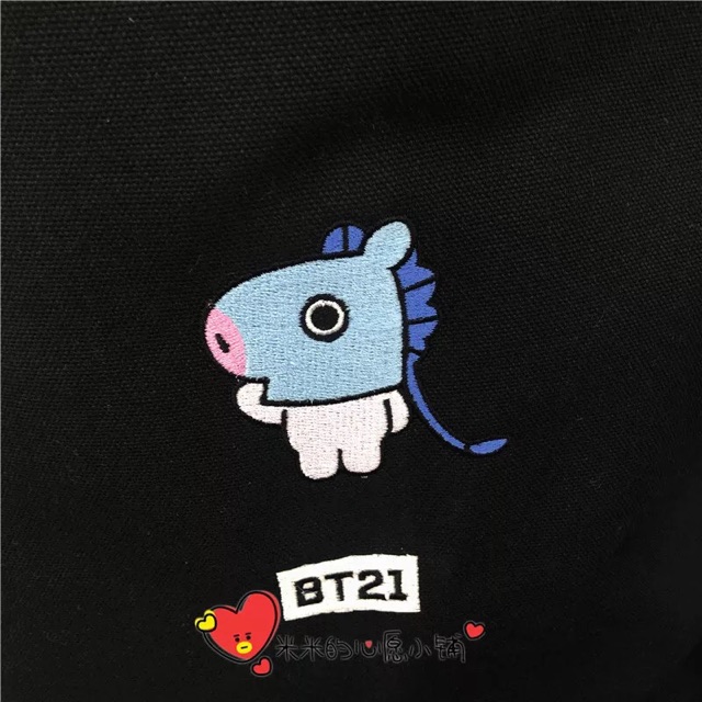 Túi xách + đeo vai BT21 BTS