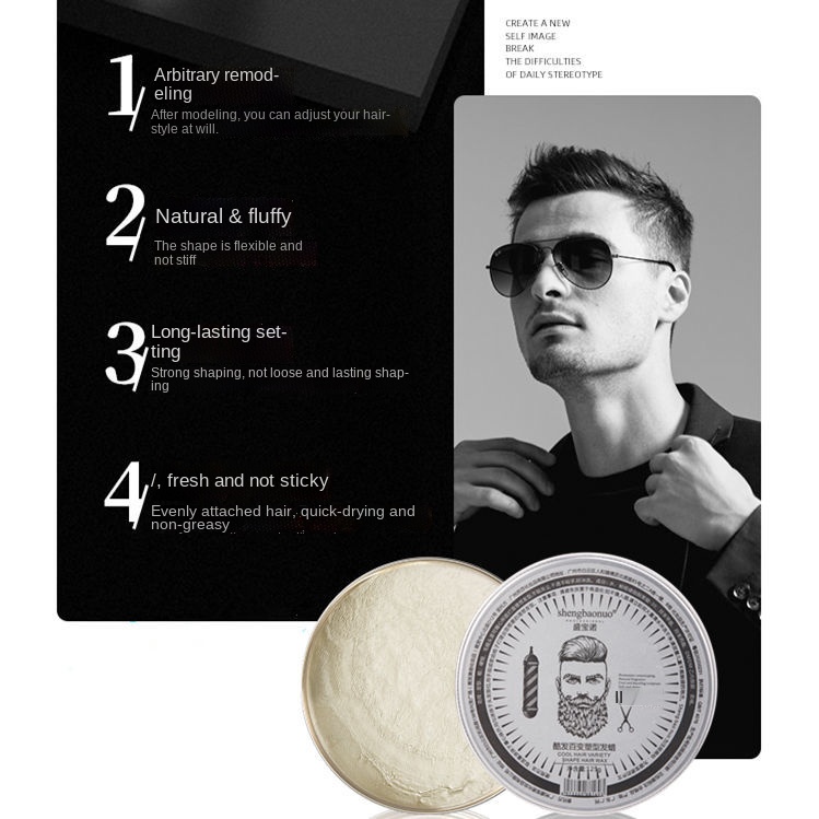 Gel Tạo Kiểu Tóc Tự Nhiên Có Hương Thơm Sau Lưng Dành Cho Nam Giới