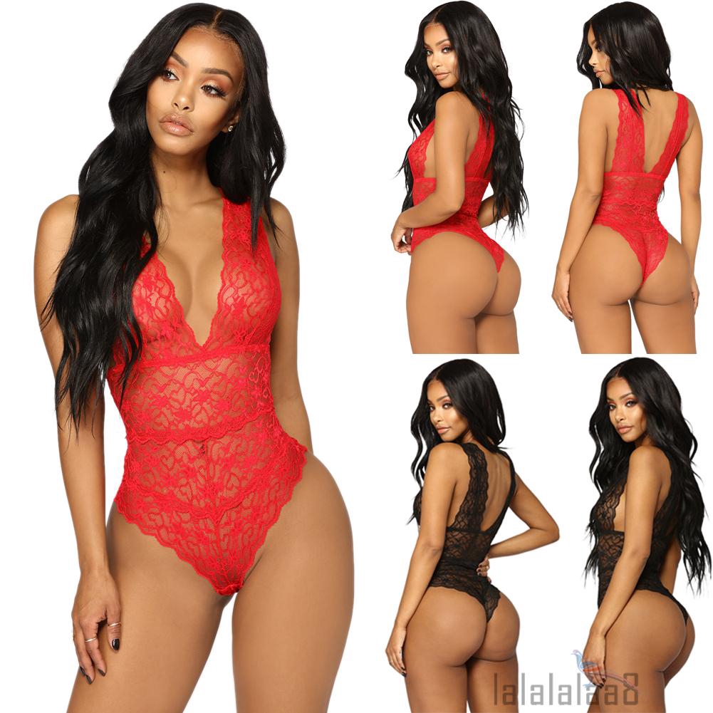 ☆➔❤Sexy Lingerie Robe en Dentelle Nuisette Femme Pyjama Sous-Vêtement Pyjama Body | BigBuy360 - bigbuy360.vn