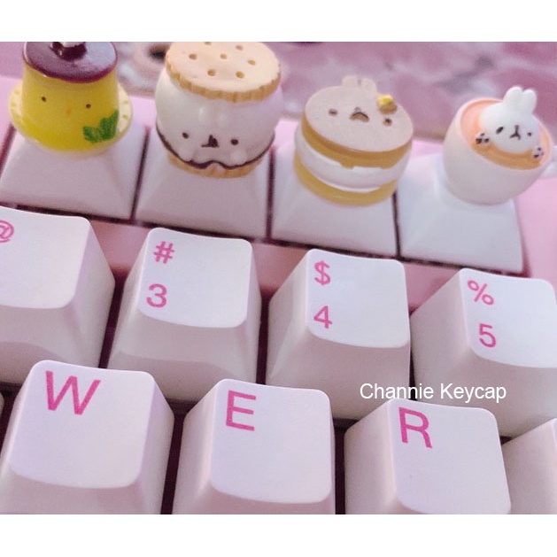 Keycap lẻ Cup Food Coffee Dễ Thương Phím Lẻ