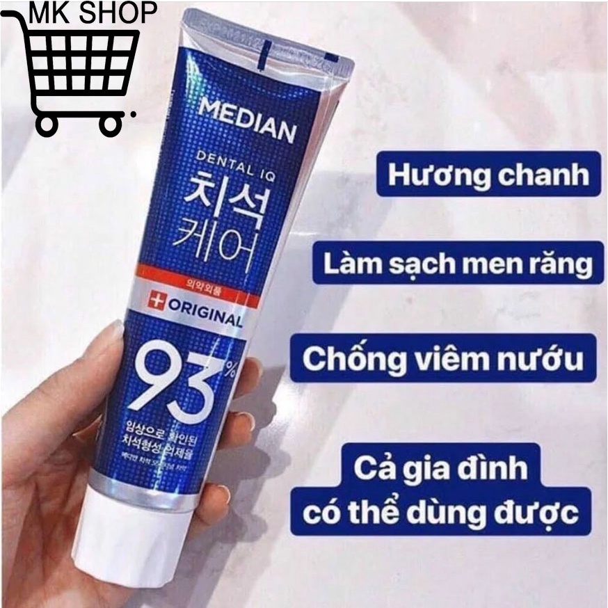 Kem đánh răng Hàn Quốc MEDIAN DENTAL IQ 93% 120g