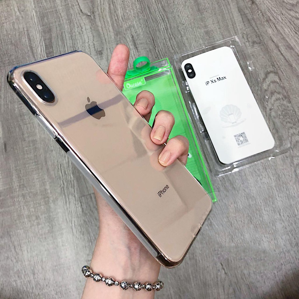 Ốp Iphone Dẻo Trong Suốt Oucase Chống Trơn Trượt | BigBuy360 - bigbuy360.vn