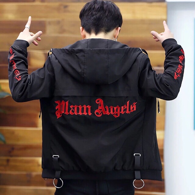 Áo khoác Nam dù 2 lớp PLAM AUGELS (Kèm ảnh video)