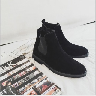 GIÀY BOOT CỔ CAO DA LỘN NAM