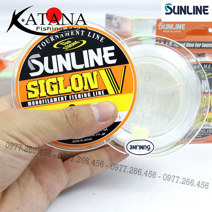 Cước Câu Chính Hãng SUNLINE - SIGLON V - Made In Japan