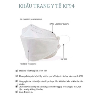 Set 10 cái khẩu trang y tế KF49