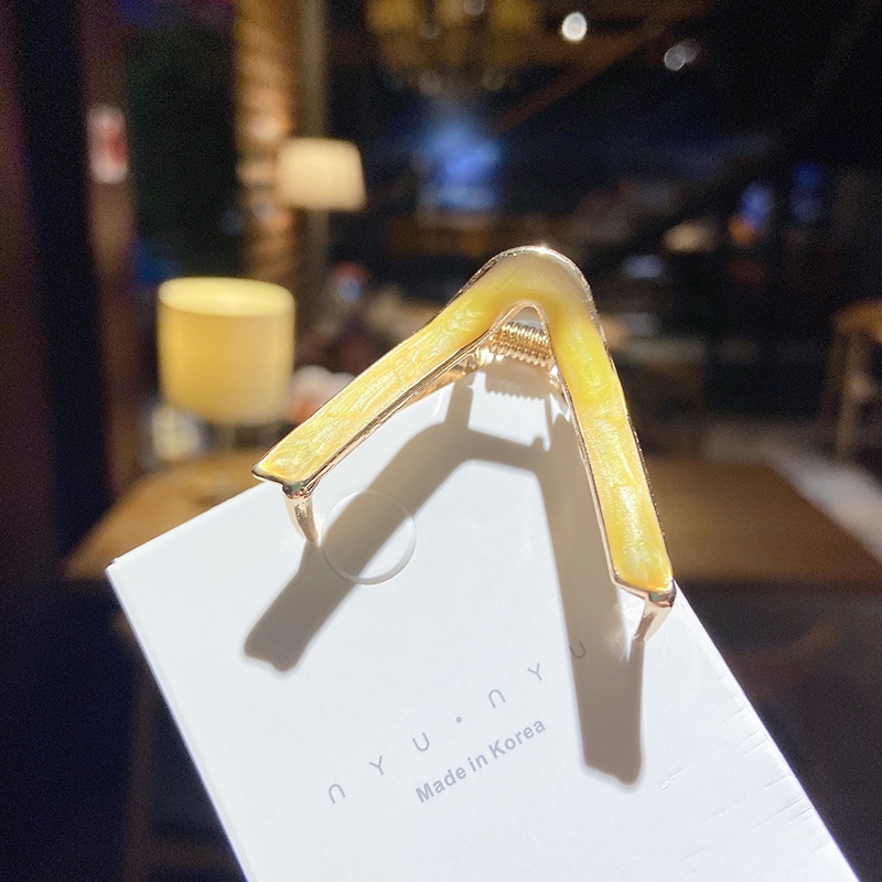 Kẹp tóc ngọc trai Kẹp Tóc Hình Cá Mập Lớn Đính Ngọc Trai Nhân Tạo Phong Cách Hàn Quốc Thời Trang Cho Nữ