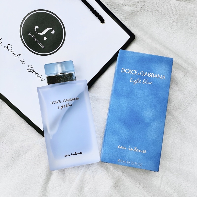 Nước hoa nữ mát mẻ D"G Light Blue Eau intense