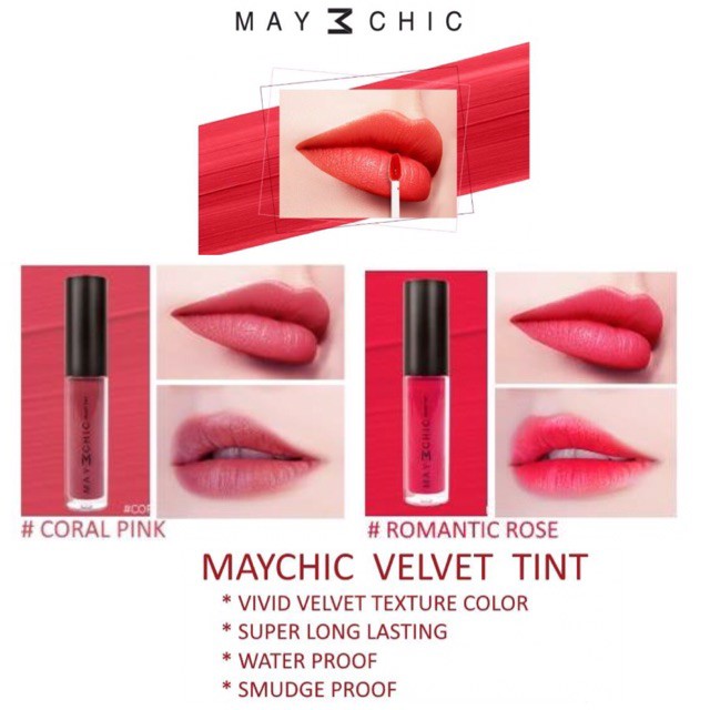 Son Kem Lì Dưỡng Ẩm Mềm Môi VELVET TINT RED 9 #03 3.5g -  MC122