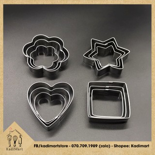 Bộ 3 Khuôn nhấn Bánh Quy 🍩FREESHIP🍩 các hình - Kadi Mart nguyên liệu & dụng cụ làm bánh