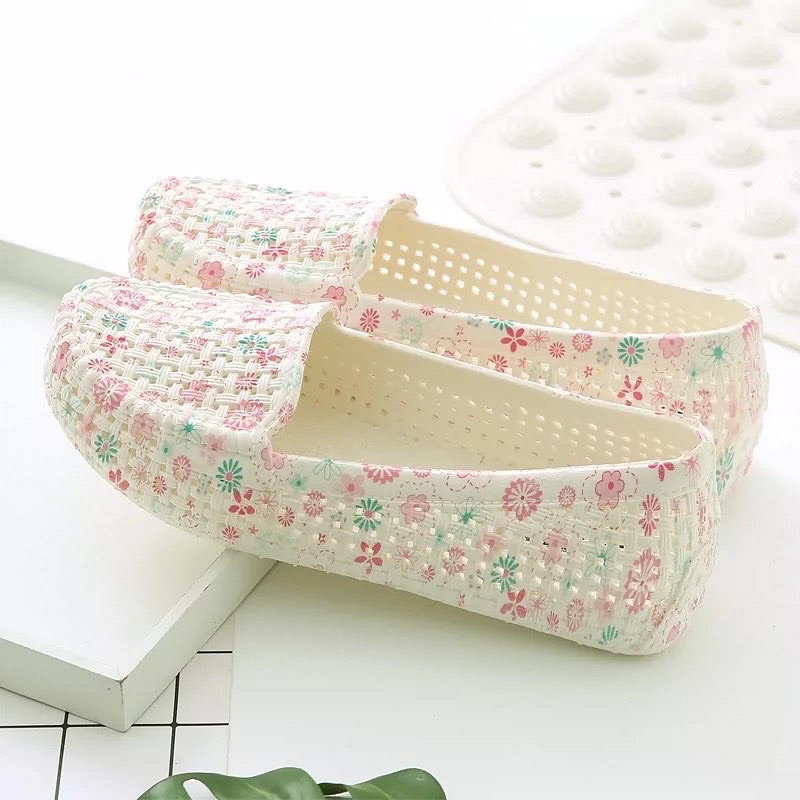 Giày hoa nhựa dẻo PVC đi mưa - chống thấm nước Dreamynt
