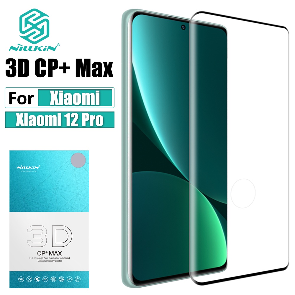 Kính Cường Lực 3D 9H Nillkin Bảo Vệ Màn Hình Cho Xiaomi 12 Pro / 12S Pro