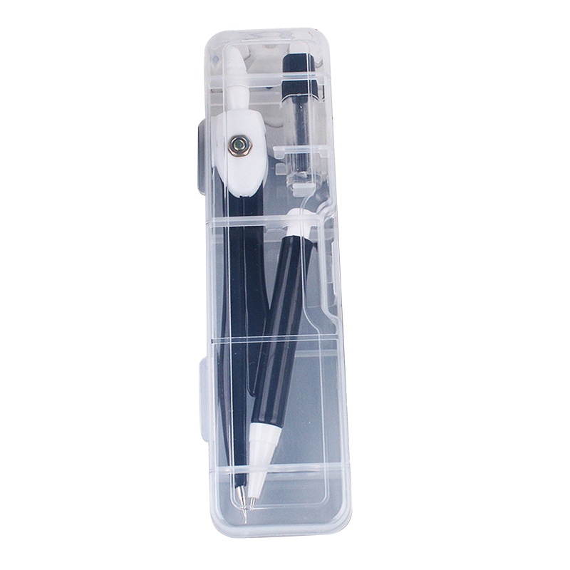 La Bàn Học Bằng Kim Loại Kèm Hộp Đựng Trong Suốt Cho Bé