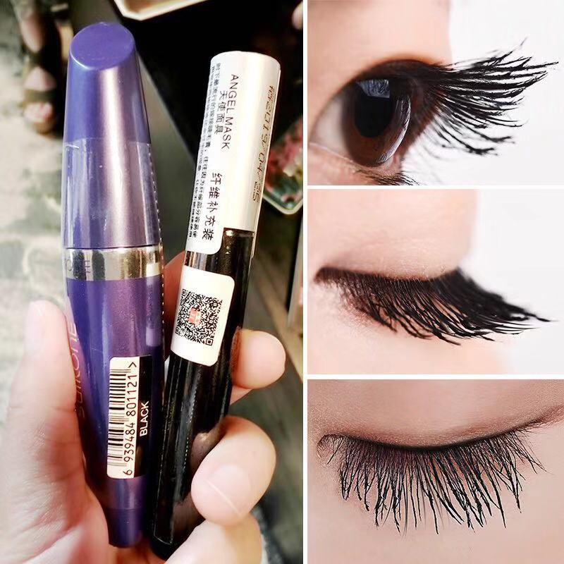 Bộ Mascara Suikone 2 Trong 1 + Sợi Đen Chống Nước Không Nhòe 159
