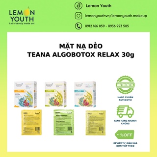 Mặt nạ dẻo 🌊TEANA Algobotox Relax💧Nuôi dưỡng tái tạo làn da