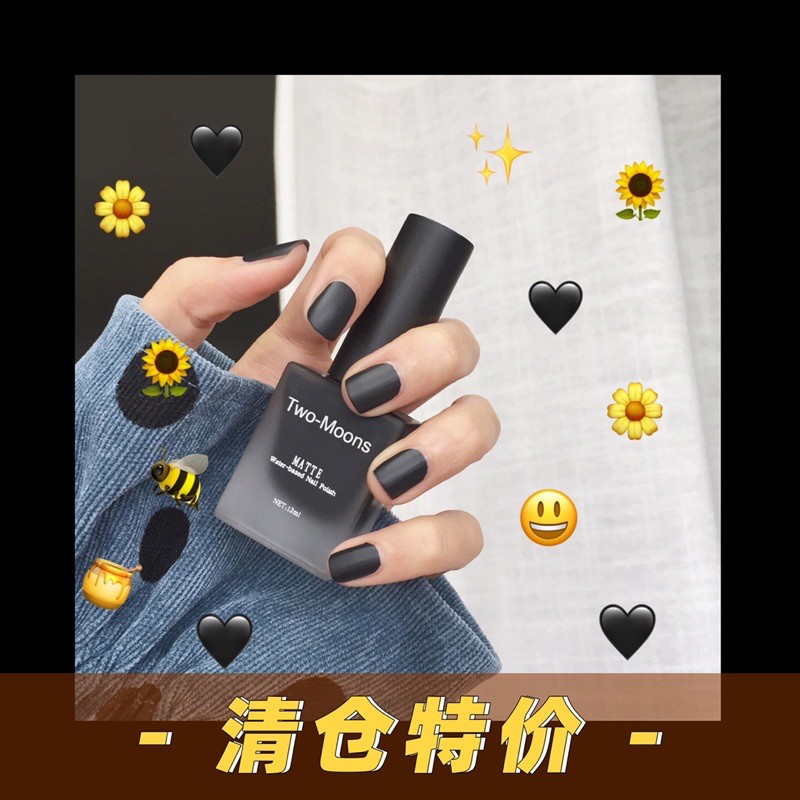 Twomoon sơn móng lì matte màu siêu xinh mẫu mới