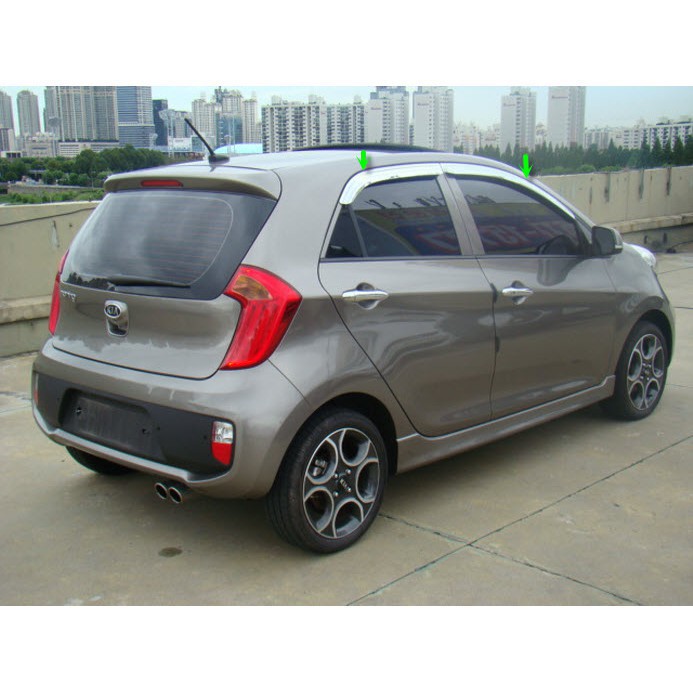 Vè mưa Kia Morning 2012 - 2020 mạ crom hàn quốc cao cấp