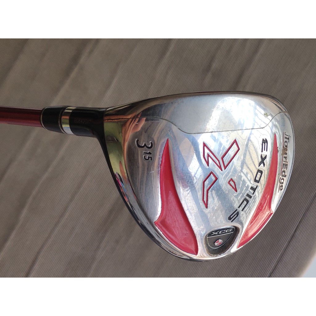 Gậy gôn 3 Wood Exotics Tour Edge, Shaft Aldila 75G Regular Flex, Tay Trái