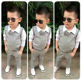 Nơ công tử bé trai set 3 món 