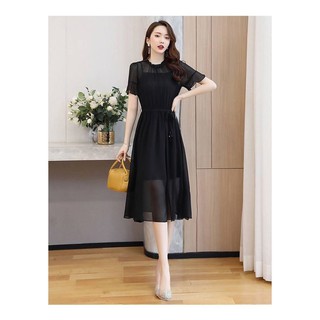 ĐẦM MAXI VOAN ĐÍNH NÚT