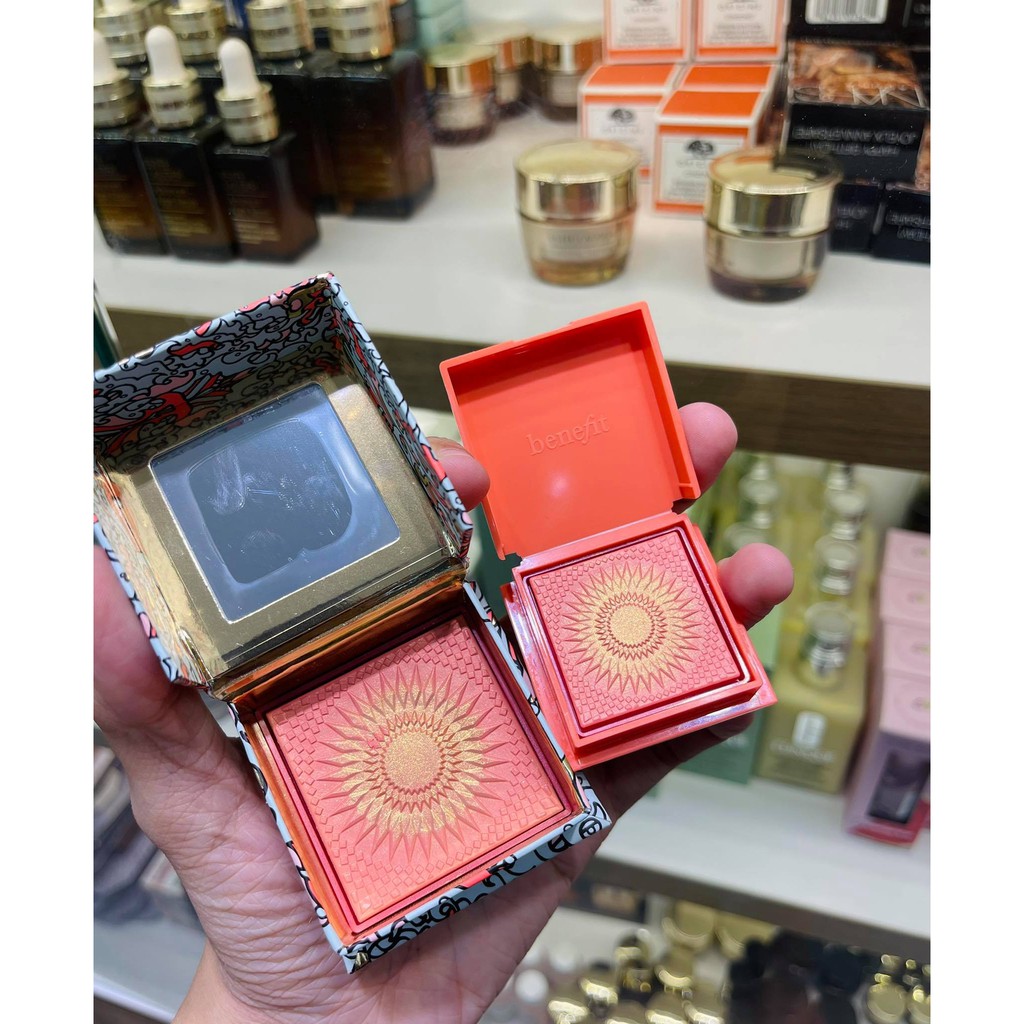 [TRAVEL 2.5G – FULLSIZE 5.0G ] Phấn má BENEFIT đình đám GALIFORINA sunny gold pink blush