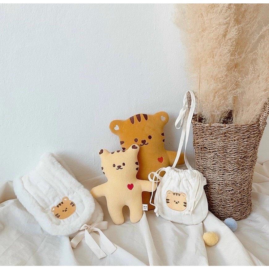 Túi đựng tỏi thêu hình phong cách Hàn Quốc cho bé yêu