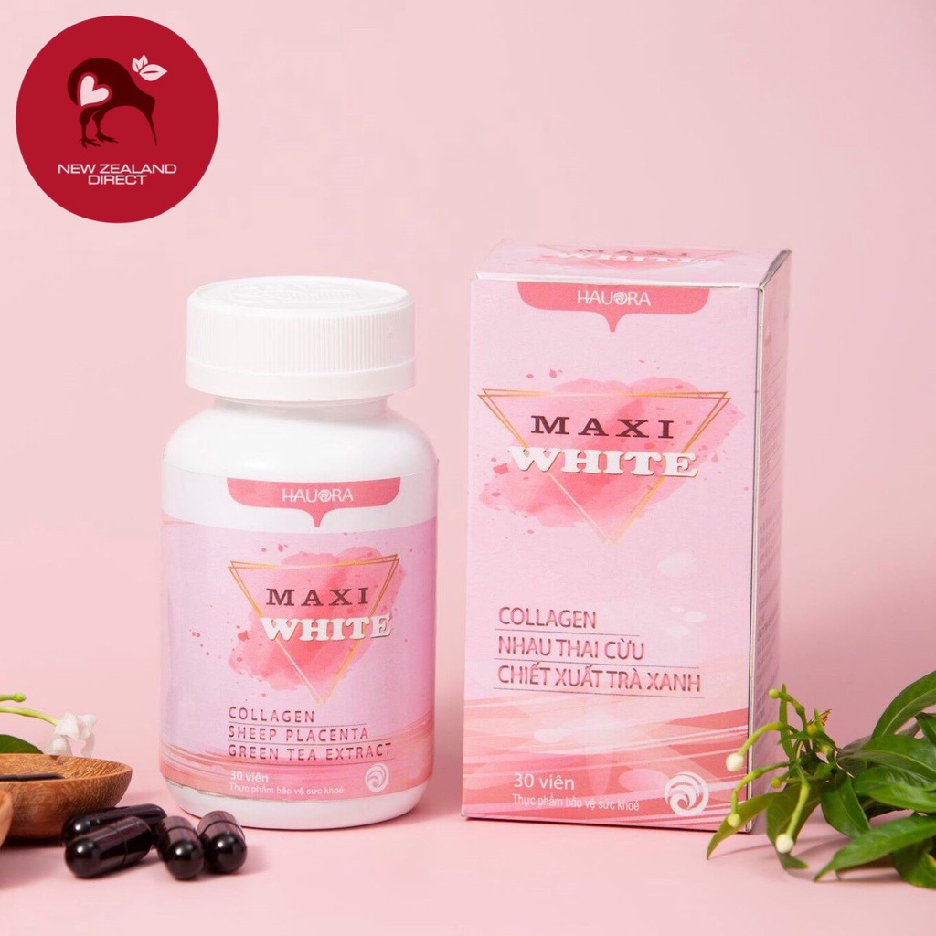 Maxi White Collagen Chống Lão Hóa Da, Giảm Nám, Tàn Nhan Và Trắng Da