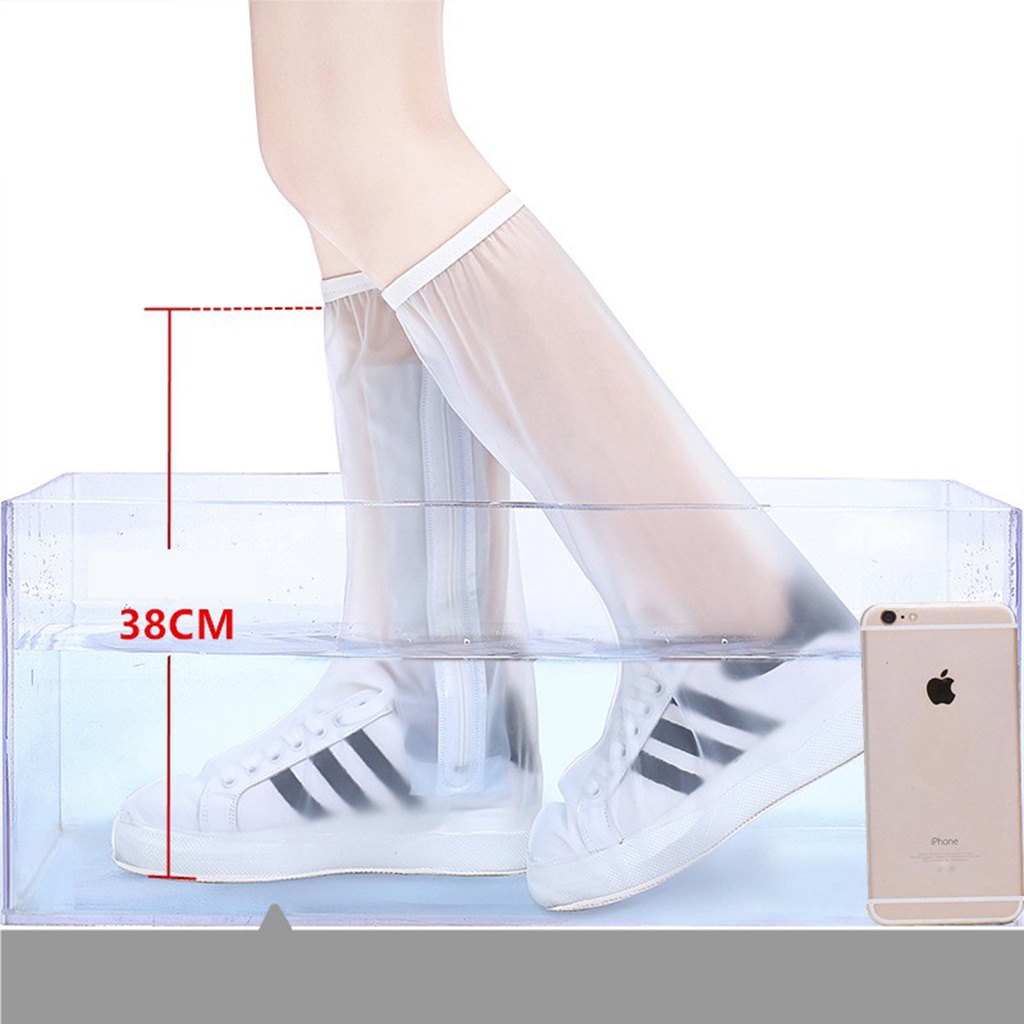 Ủng Đi Mưa Silicon Cổ Cao ⚡ Siêu Phẩm Lội Nước ⚡ Cao Su, Có Ma Sát Tốt, Chống Trơn Trượt Cực Kỳ Hiệu Quả )
