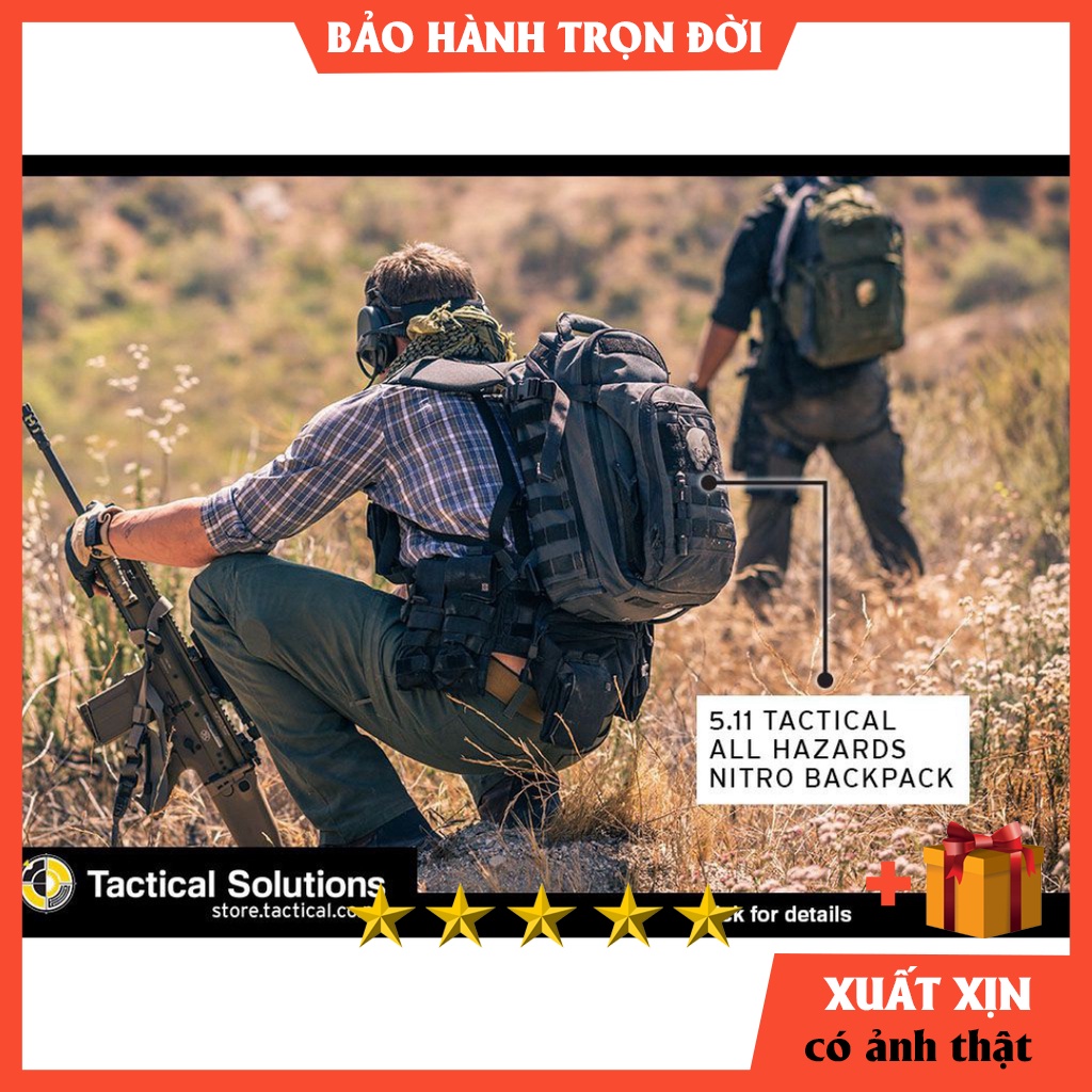 Balo 5.11 Tactical All Hazards Nitro - balo chiến thuật ⚡️ [ HÀNG XUẤT DƯ ]