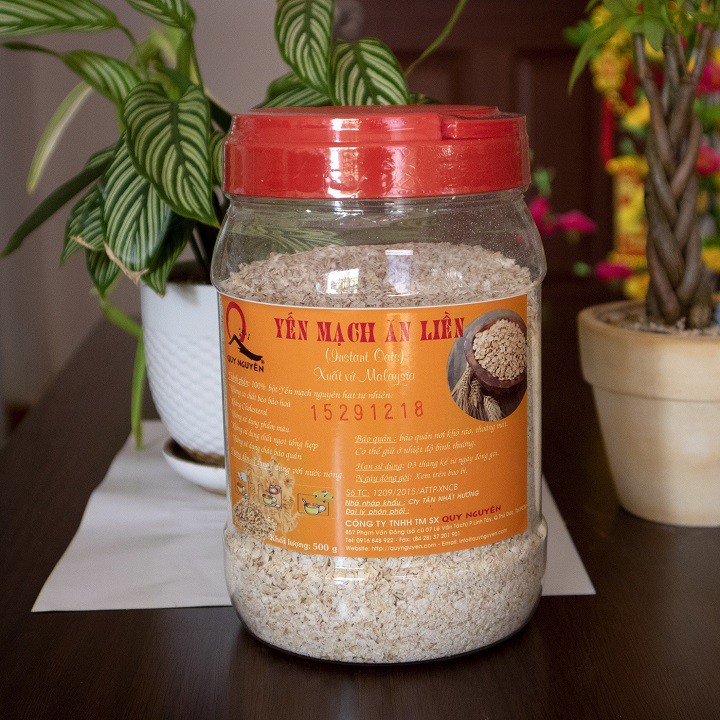 Yến mạch ăn liền hũ 500g