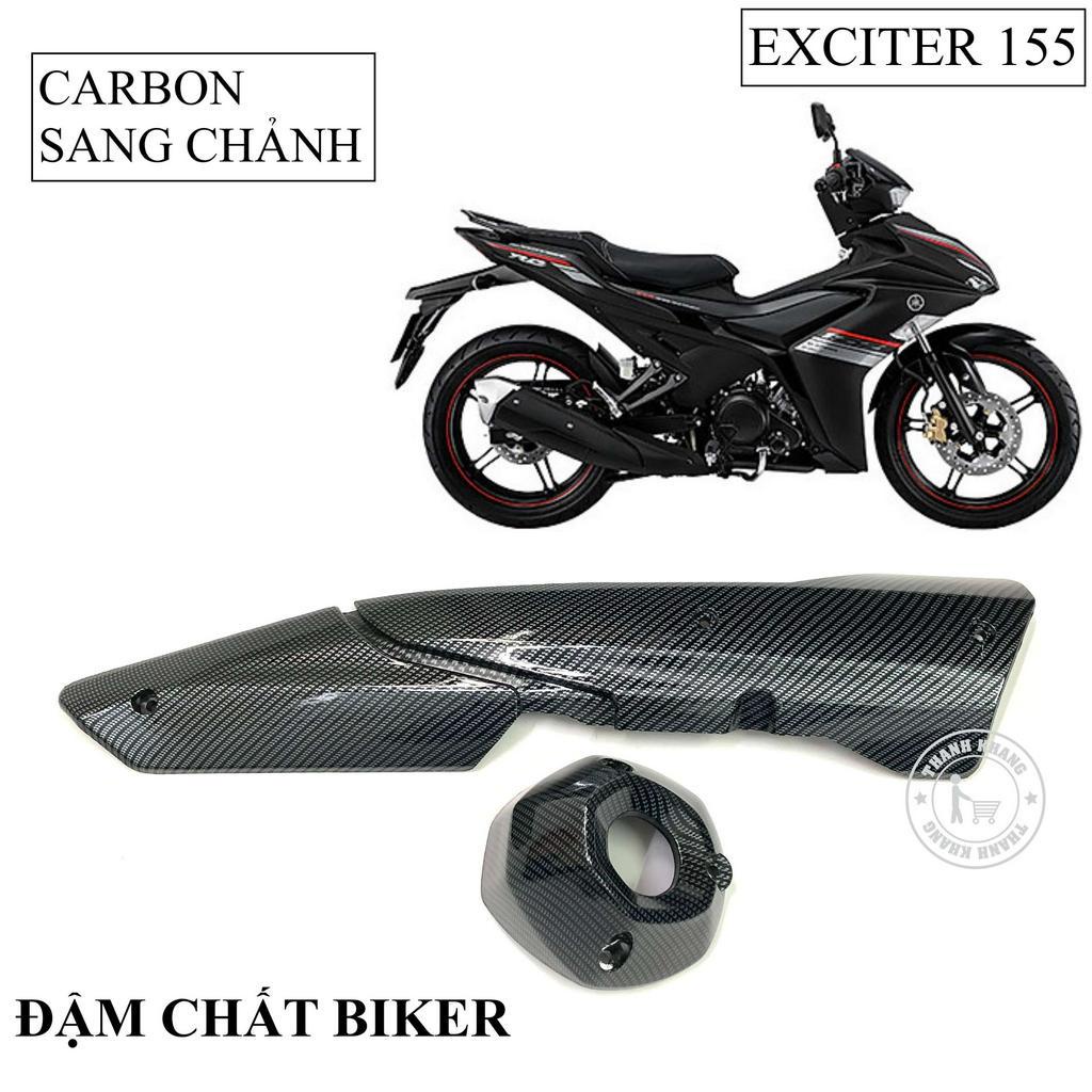 Che pô Exciter 155 theo xe (Đen,Carbon)