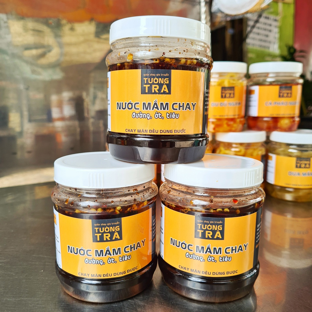 NƯỚC MẮM CHAY NHÀ NẤU  GIA TRUYỀN 400gr