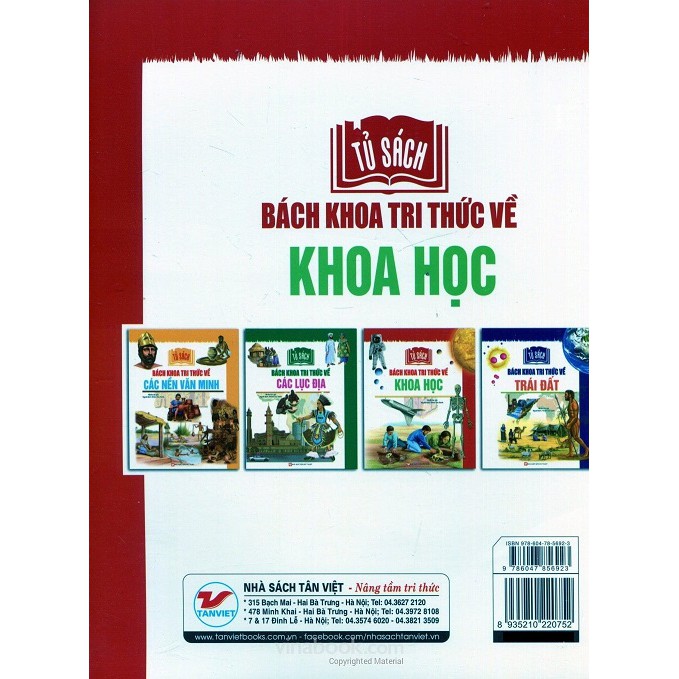 Sách - Tủ Sách Bách Khoa Tri Thức Về Khoa Học