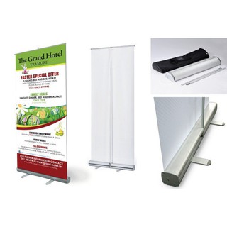 Chân Standee Cuốn Nhựa siêu bền dùng nhiều lần