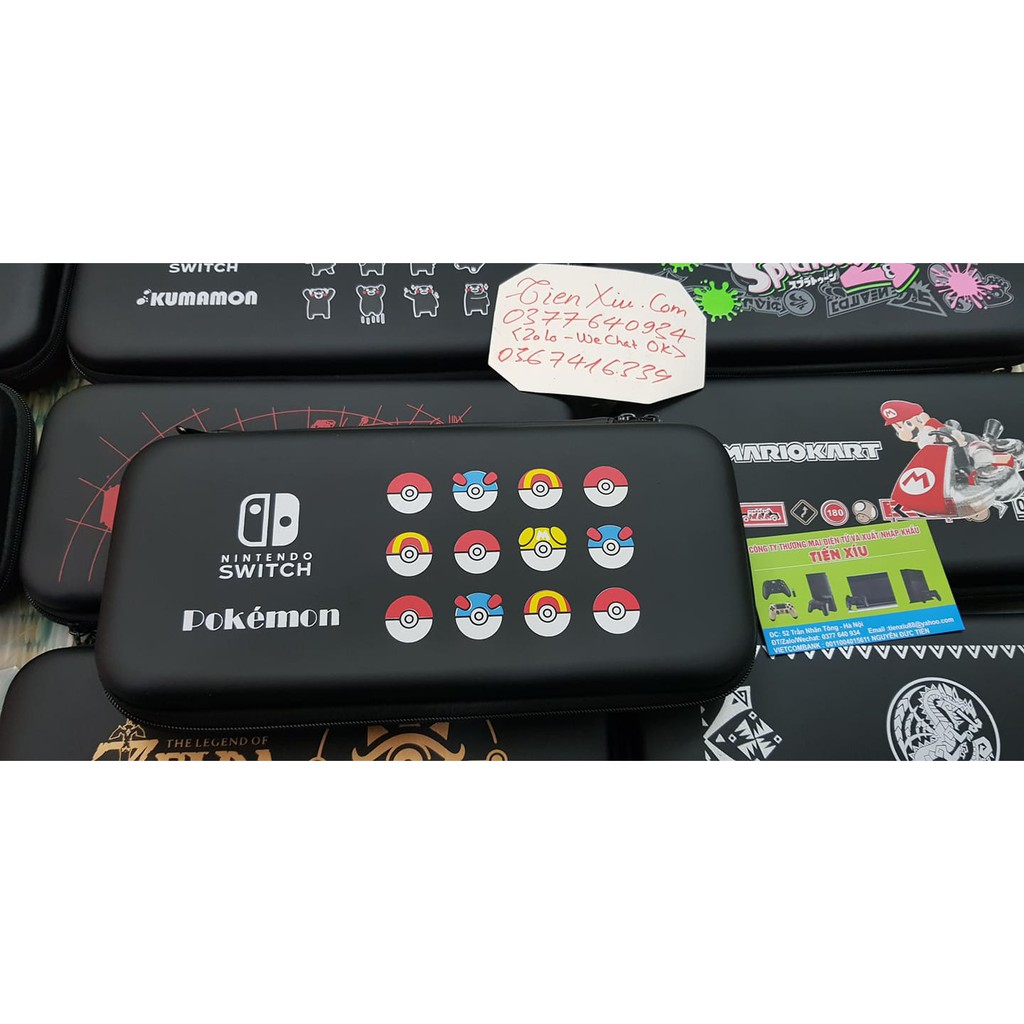 Túi đựng Nintendo Switch Zelda Mario Animal Crossing bao đựng nintendo switch oled hộp đựng lite Zelda Pokemon Splastoon