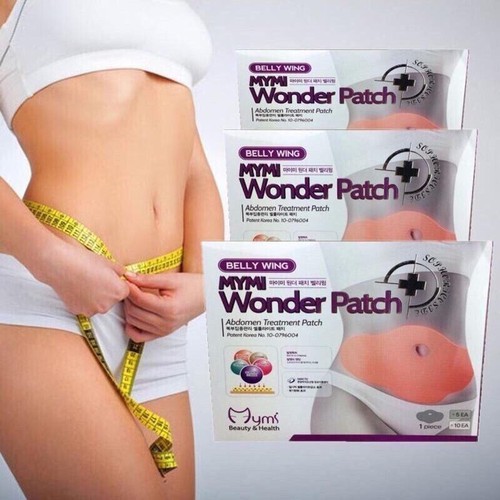 Hộp 5 Miếng Dán Tan Mỡ Bụng Mymi Wonder Patch Hàn quốc