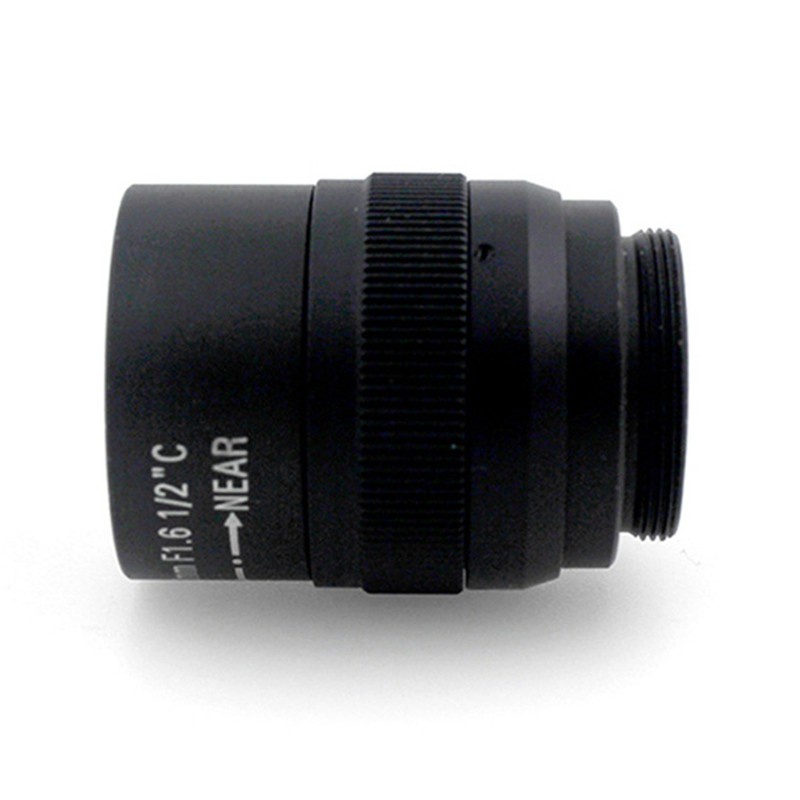 Manual Iris Lens 50mm Industrial Lens 1/2 C Mount CCTV LENS