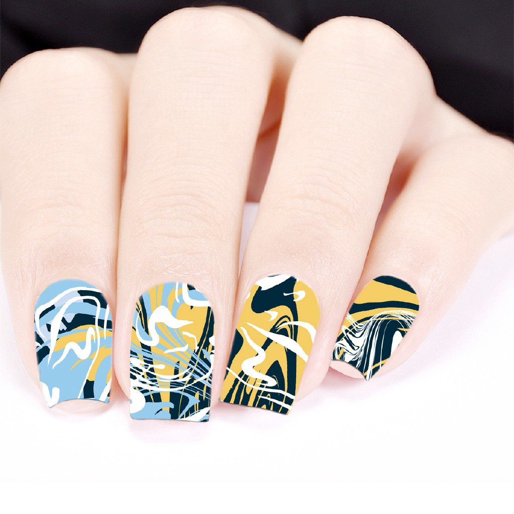 [Hàng mới về] Tấm sticker dán trang trí móng tay nghệ thuật BEAUTYBIGBANG